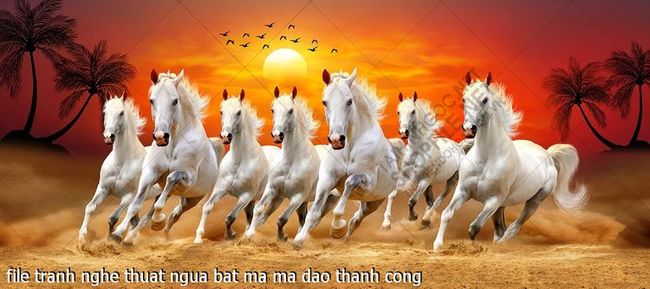 file tranh nghe thuat ngua bat ma ma dao thanh cong
